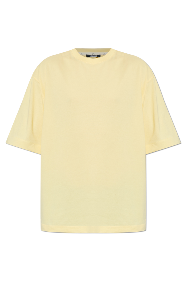 Jacquemus YELLOW T-shirt "Rond Carre" 1