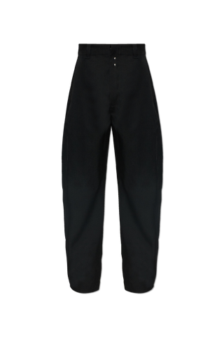Jacquemus BLACK 'Oranger' trousers 1