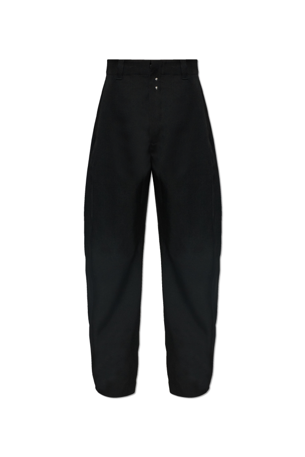 Jacquemus BLACK 'Oranger' trousers 1