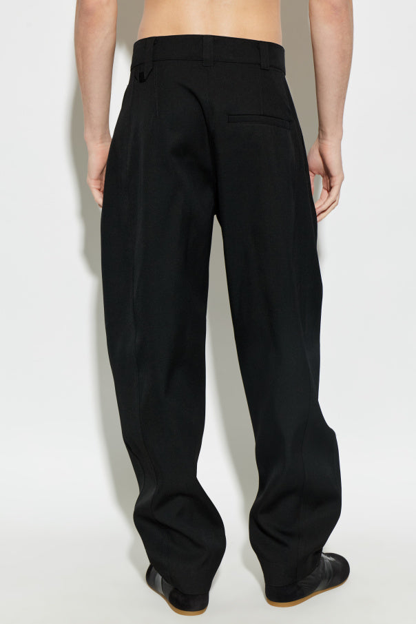 Jacquemus BLACK 'Oranger' trousers 4