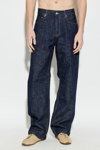 Jacquemus NAVY BLUE Jeans "Droit" 3