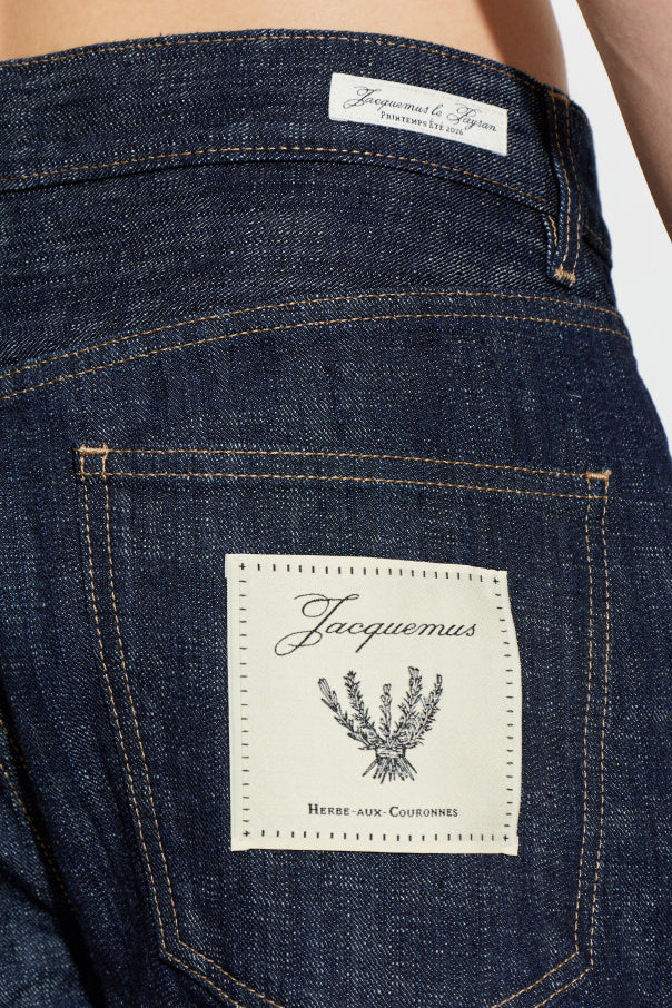 Jacquemus NAVY BLUE Jeans "Droit" 5