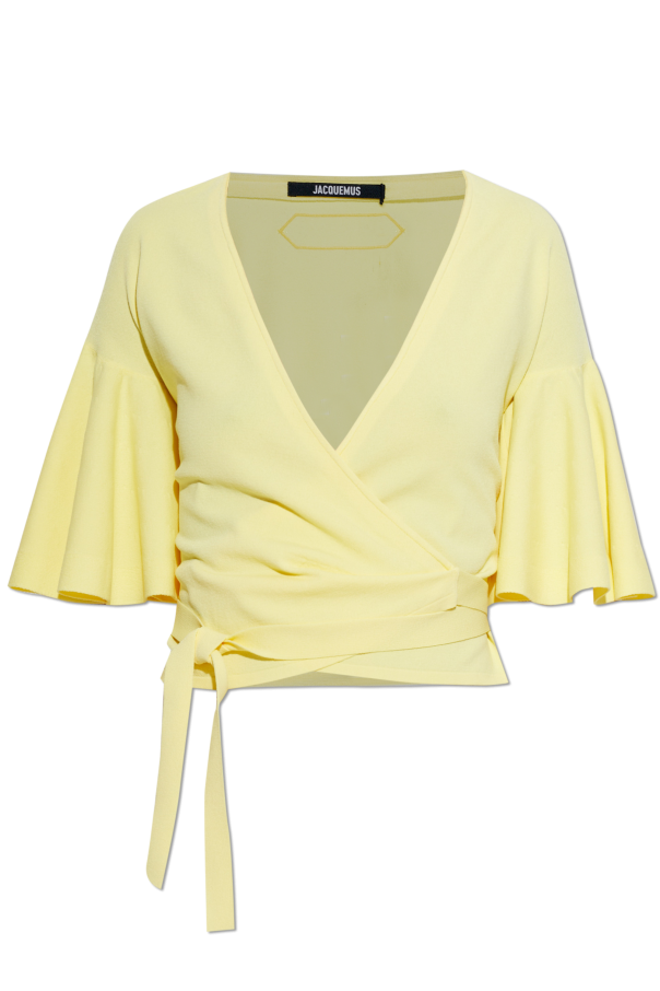 Jacquemus YELLOW Top 'Paysan' 1
