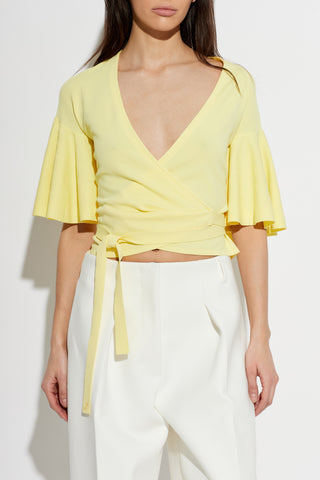 Jacquemus YELLOW Top 'Paysan' 3