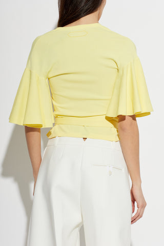 Jacquemus YELLOW Top 'Paysan' 4