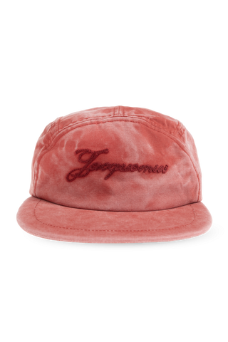 Jacquemus RED 'Gardian' baseball cap 1