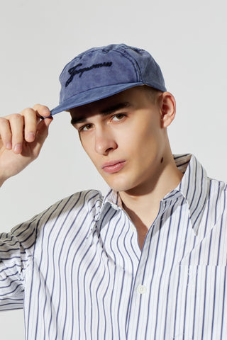 Jacquemus BLUE "Gardian" baseball cap 3