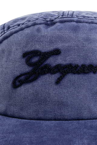Jacquemus BLUE "Gardian" baseball cap 5