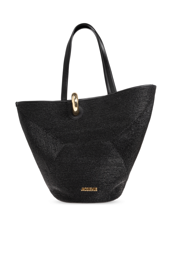 Jacquemus BLACK Shopper bag "Le Bambola" 1