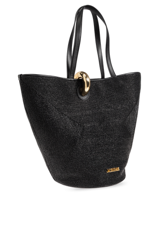 Jacquemus BLACK Shopper bag "Le Bambola" 4