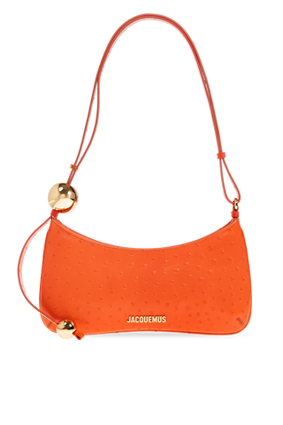Jacquemus ORANGE Shoulder bag `Le Bisou Perle` 1