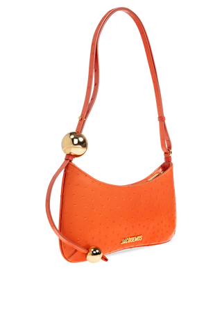 Jacquemus ORANGE Shoulder bag `Le Bisou Perle` 4