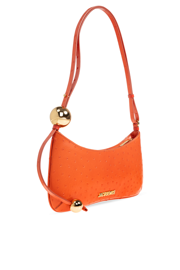 Jacquemus ORANGE Shoulder bag `Le Bisou Perle` 4
