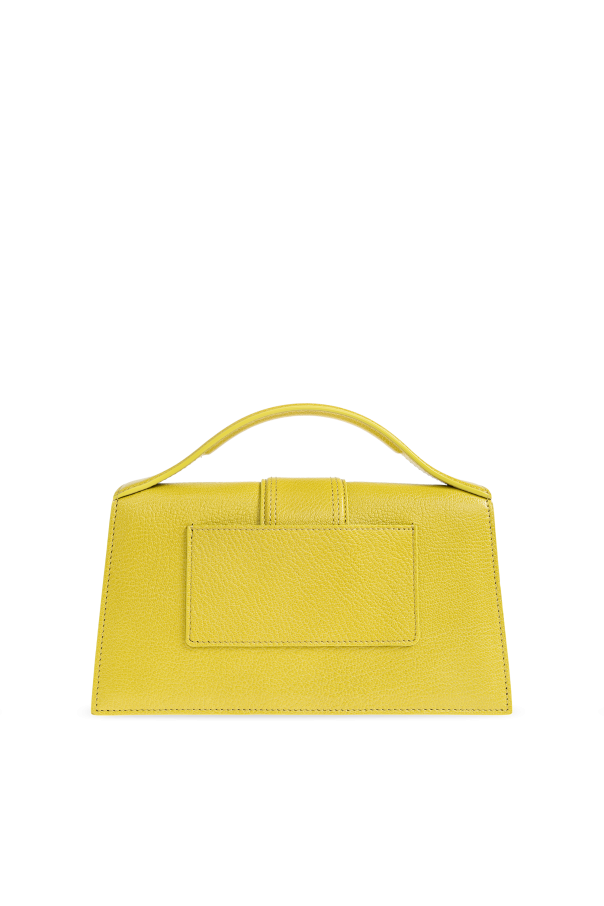 Jacquemus YELLOW Handbag `Le Grand Bambino` 3