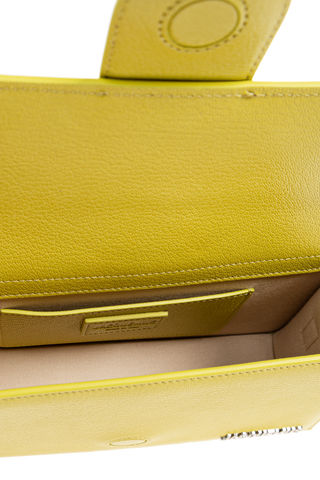Jacquemus YELLOW Handbag `Le Grand Bambino` 5
