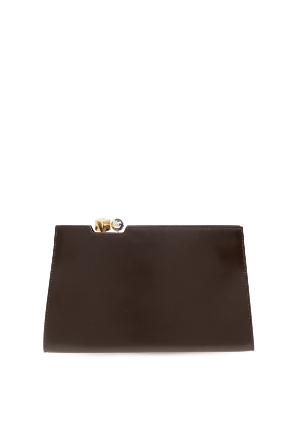 Jacquemus BROWN Clutch `Le Salon` 3