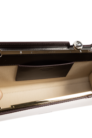 Jacquemus BROWN Clutch `Le Salon` 5