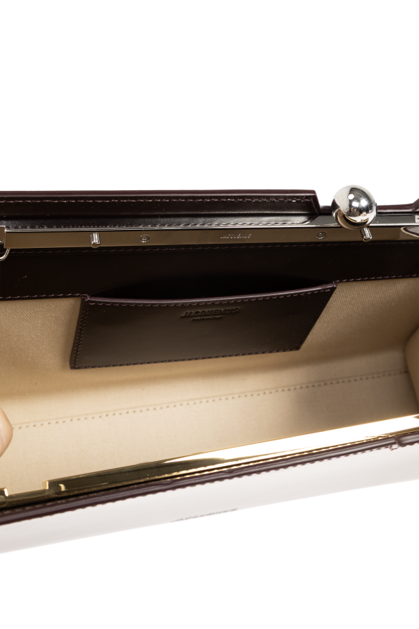Jacquemus BROWN Clutch `Le Salon` 5