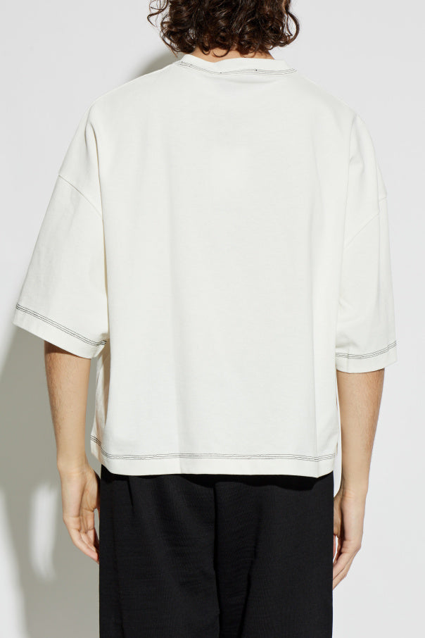 Jacquemus WHITE T-shirt 'Letro' 4