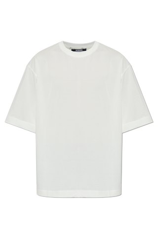 Jacquemus WHITE Crew neck T-shirt 1
