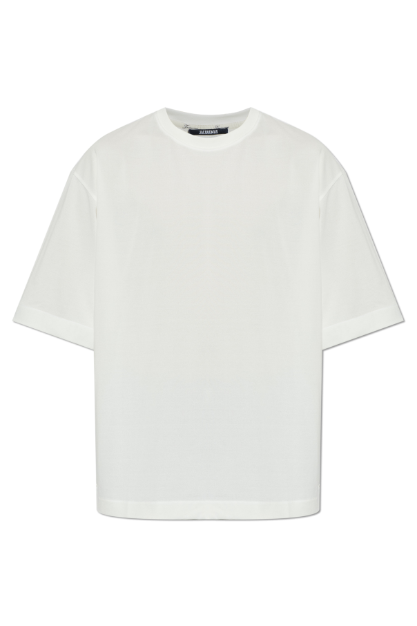 Jacquemus WHITE Crew neck T-shirt 1