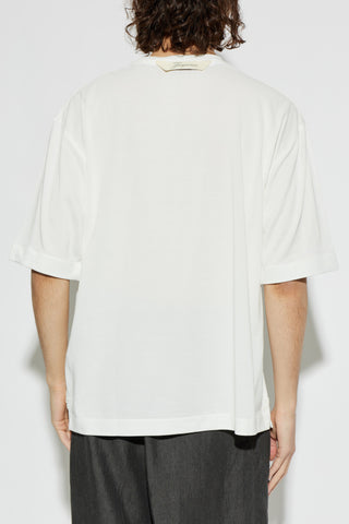 Jacquemus WHITE Crew neck T-shirt 4
