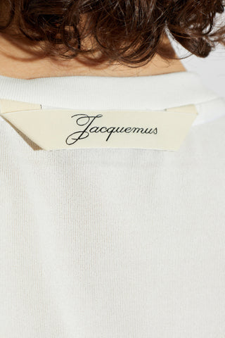 Jacquemus WHITE Crew neck T-shirt 5