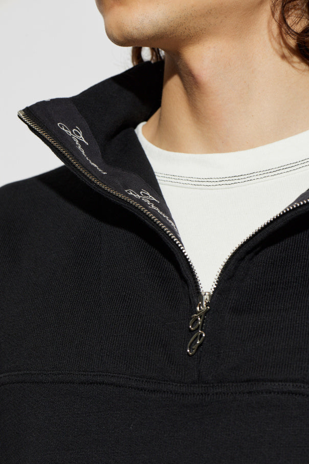 Jacquemus BLACK "Rond Carré" sweatshirt 5