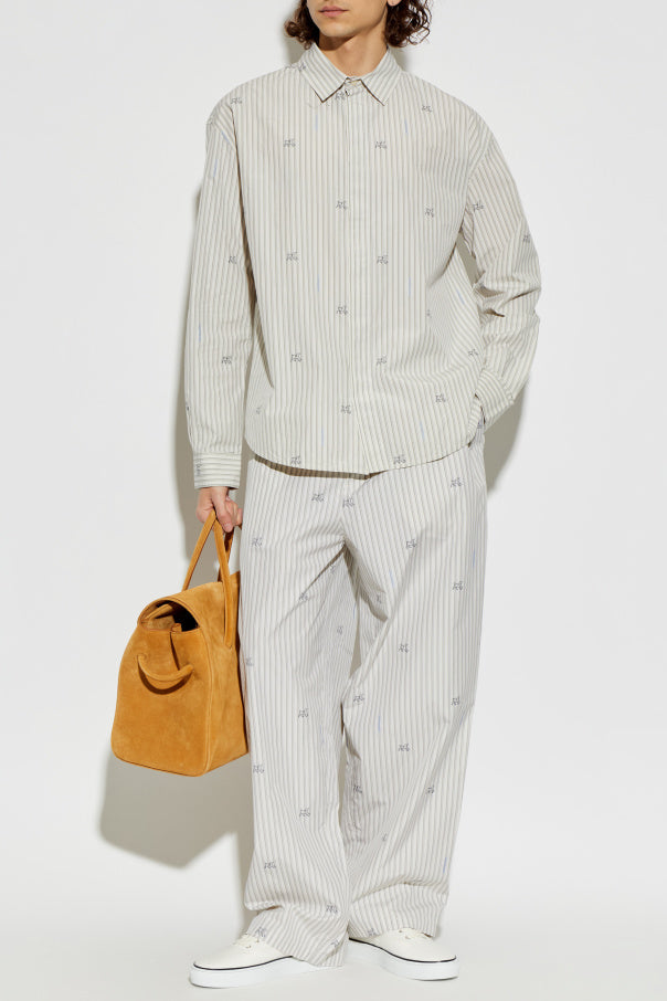 Jacquemus GREY Cotton trousers 2