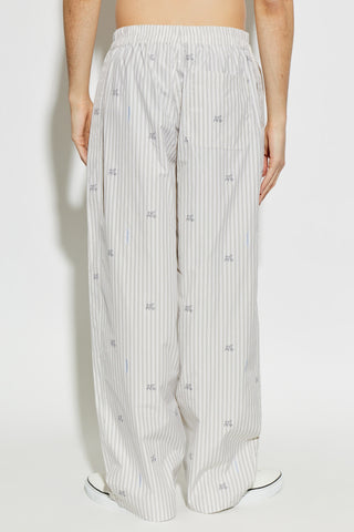 Jacquemus GREY Cotton trousers 4