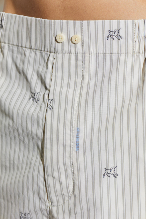 Jacquemus GREY Cotton trousers 5