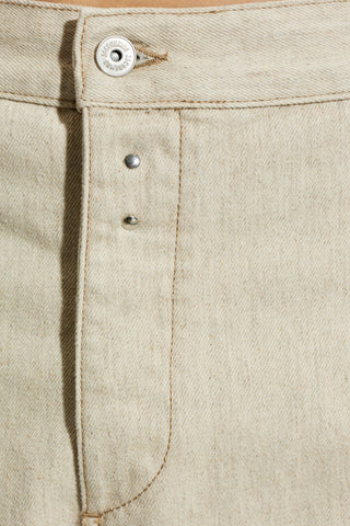 Jacquemus cream "Paysan" trousers 5