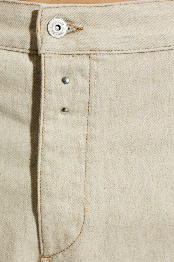 Jacquemus cream "Paysan" trousers 5
