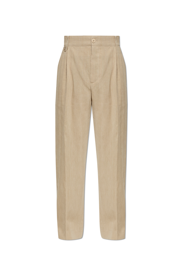 Jacquemus beige "Croisière" trousers 1
