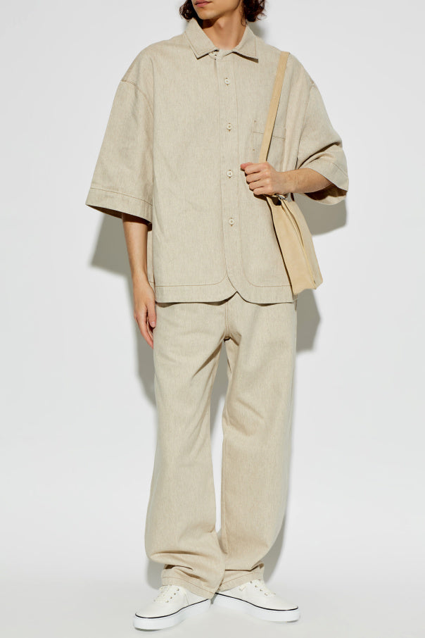 Jacquemus WHITE "Féfé" sports shoes 3