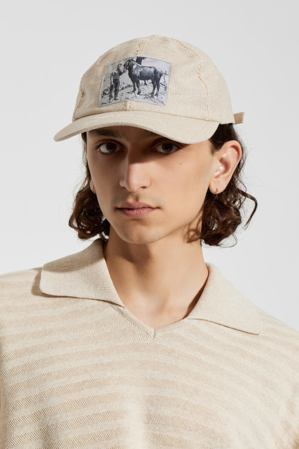 Jacquemus cream Baseball cap 3