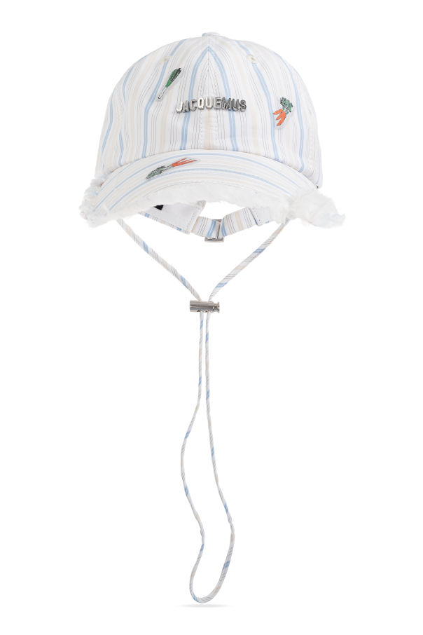 Jacquemus WHITE Baseball cap 1