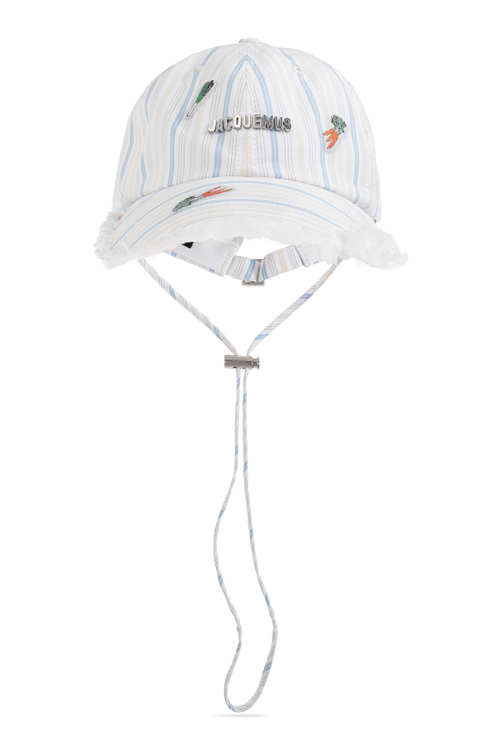 Jacquemus WHITE Baseball cap 1