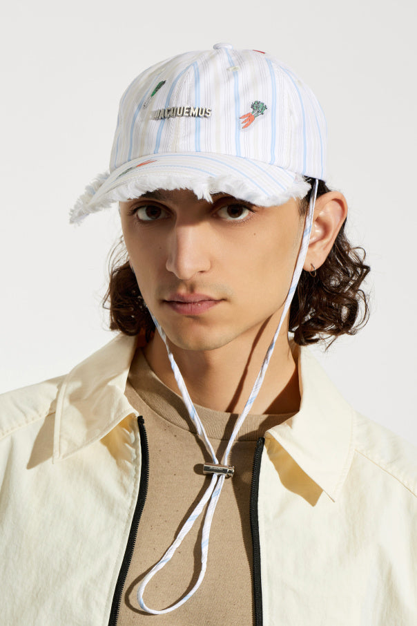 Jacquemus WHITE Baseball cap 3
