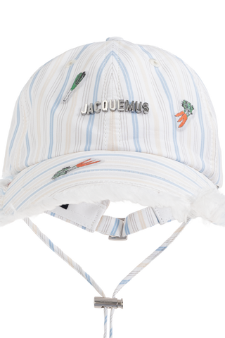 Jacquemus WHITE Baseball cap 5