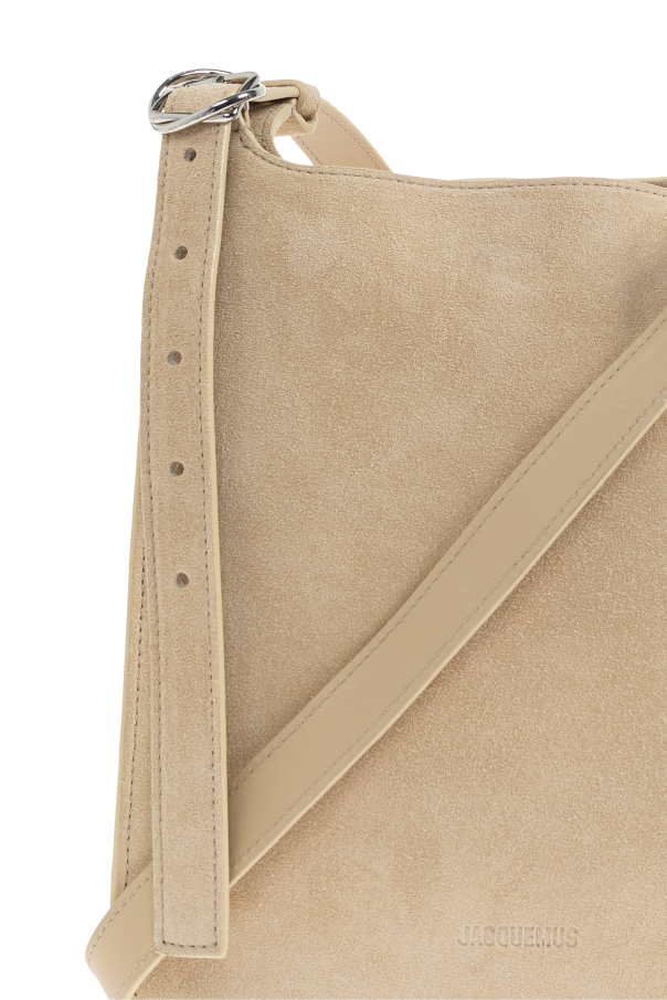 Jacquemus beige Shoulder bag `Tablier Small` 6