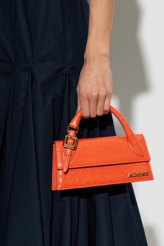 Jacquemus ORANGE Handbag "Chiquito Long" 2