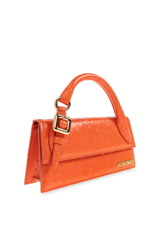 Jacquemus ORANGE Handbag "Chiquito Long" 4