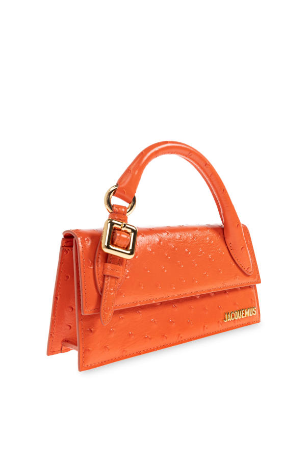 Jacquemus ORANGE Handbag "Chiquito Long" 4