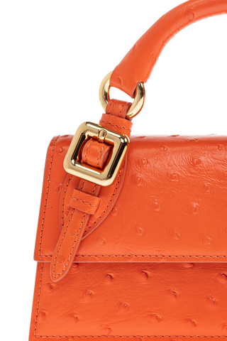Jacquemus ORANGE Handbag "Chiquito Long" 6