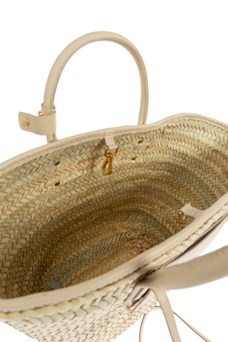 Jacquemus cream Soli bag 5