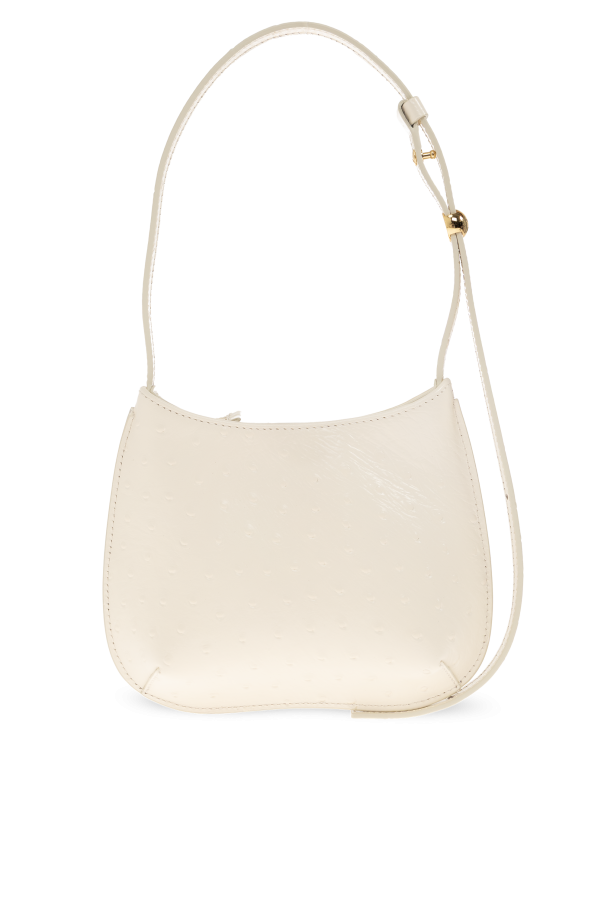 Jacquemus cream "Bisou Small" shoulder bag 3