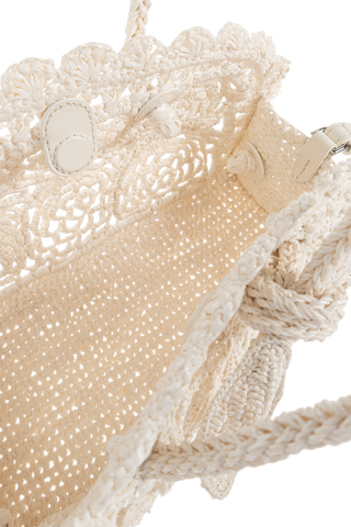 Jacquemus WHITE Handbag "Turismo Petit" 5