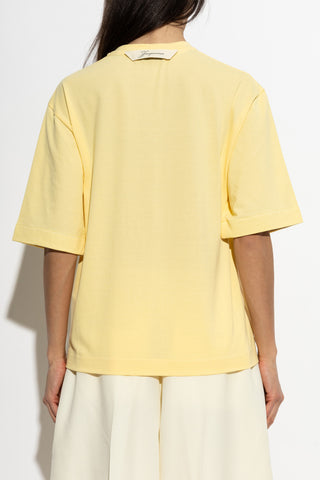 Jacquemus YELLOW T-shirt 'Ventadou' 4