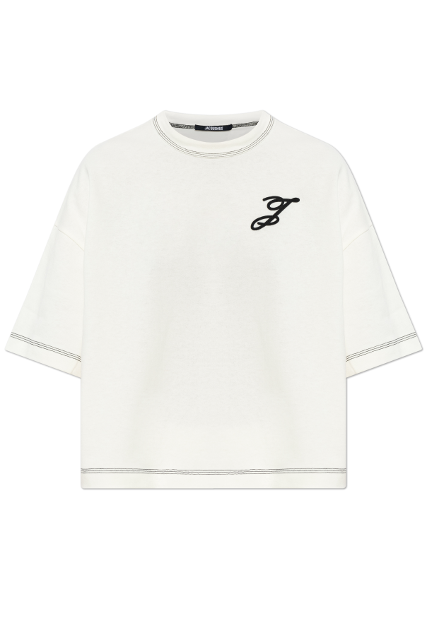 Jacquemus WHITE T-shirt "Letro" 1